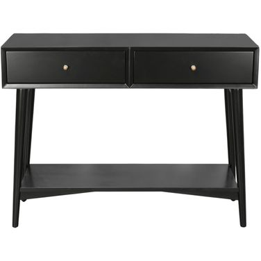Flynn 32.5 Inch Console Table In Black