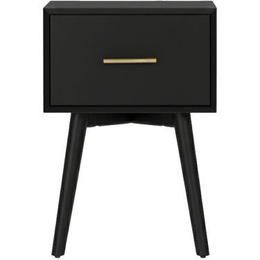 Flynn 26 Inch End Table In Black