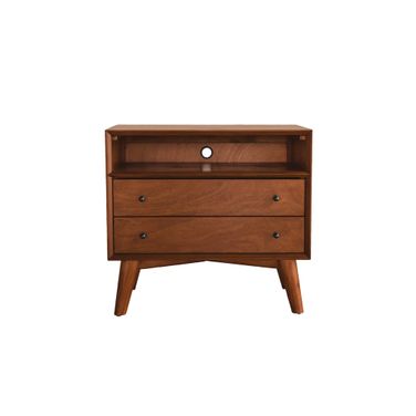 Flynn Large Nightstand In Chestnut