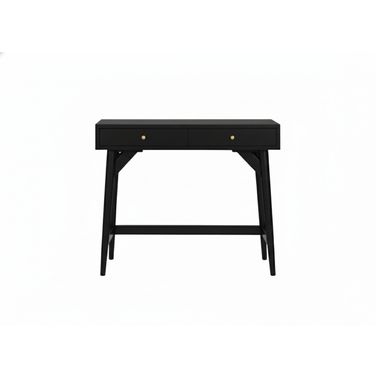 Flynn 30 Inch Mini Desk In Black