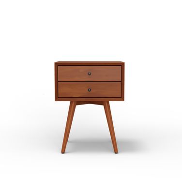 Flynn Small Nightstand In Chestnut