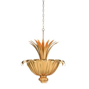 Foglia D'oro Chandelier In Gold