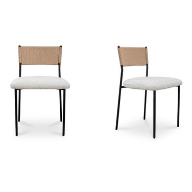Foley Dining Chair Set of 2 In White