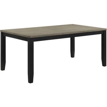 Folio Dining Table In Black and Gray