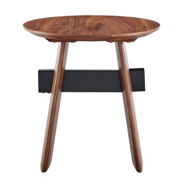 Folke 20 Inch Side Table In Walnut