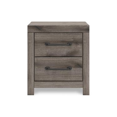 Fondenlane Nightstand In Brown Gray