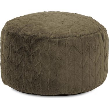 Foot Pouf Angora In Moss
