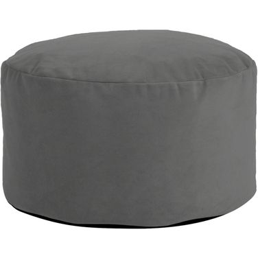 Foot Pouf Bella In Pewter