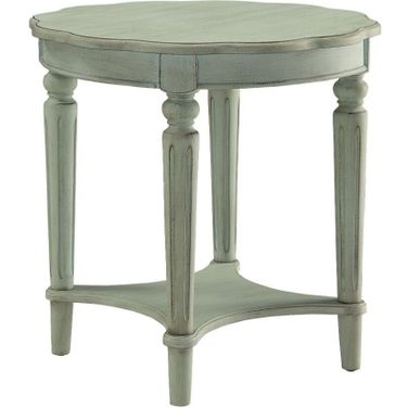 Fordon Antique Green End Table