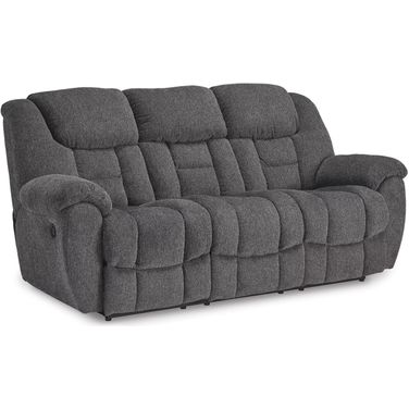 Foreside Reclining Sofa In Charcoal