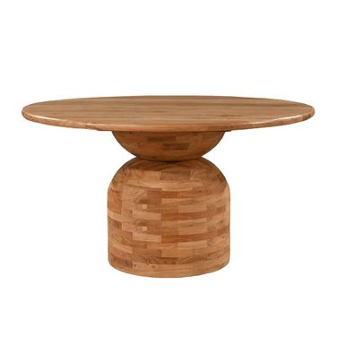 Form Round Dining Table In Natural