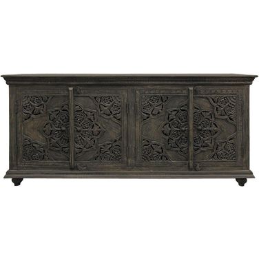 Carter Eagle 4 Door Sideboard In Gray