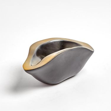 Formation Small Bowl In Black and Gold