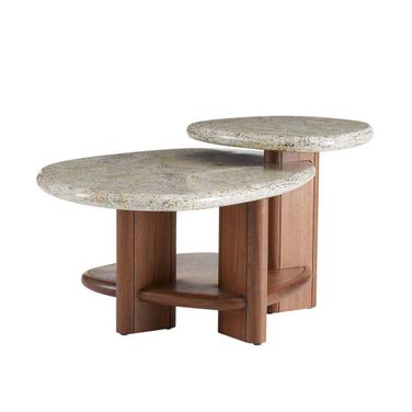 Forney Coffee Table In Natural Eggshell