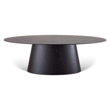 Fortaleza 86 Inch Oval Dining Table In Ebano