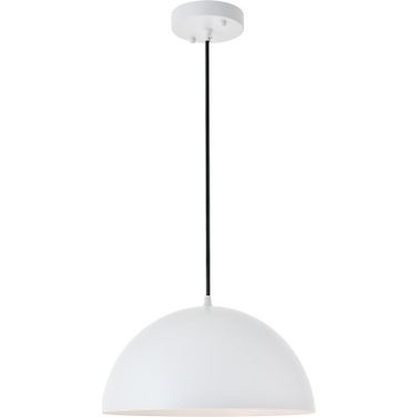 Forte 1 Light White Pendant LD4023D14WH