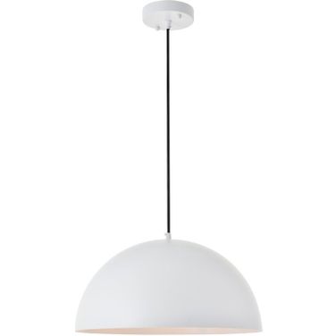 Forte 1 Light White Pendant LD4025D16WH