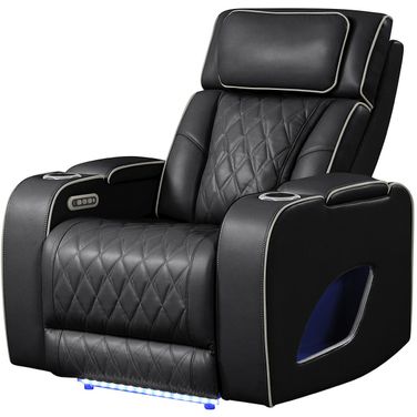 Fortuner Power Reclining Recliner In Black