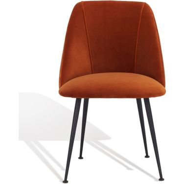 Foster Dining Chair In Rust and Black