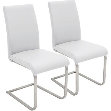 Foster Dining Chair Set of 2 In White