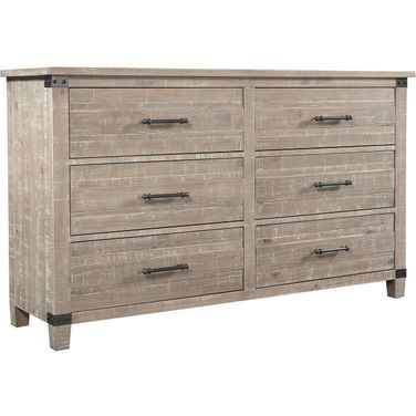 Foundry Dresser In Weathered Stone