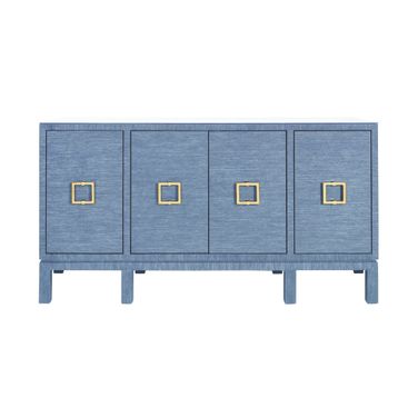 Four Door Buffet In Blue