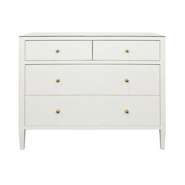 Four Drawer Chest In White