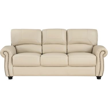 Foxborough Leather Sofa In Cream
