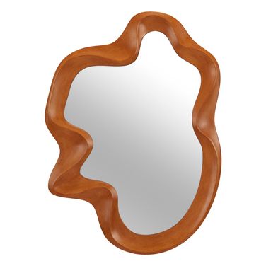 Foz Mirror In Brown