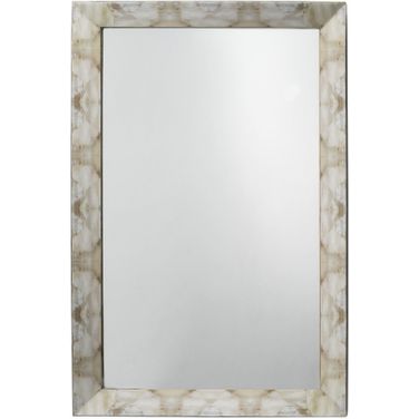 Fragment Rectangle Mirror In Light Grey 6FRAG-SMGR