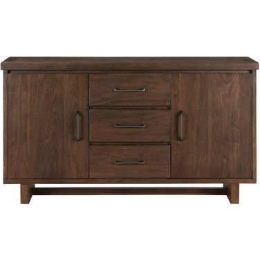 Franco Server In Brown and Walnut