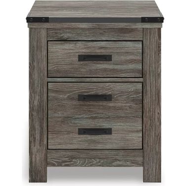 Frandern Nightstand In Gray