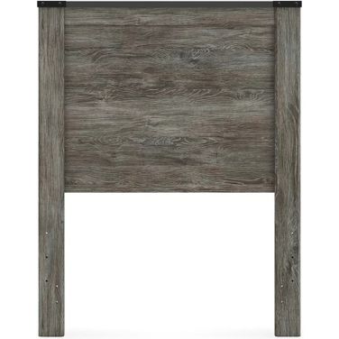 Frandern Twin Panel Headboard In Gray