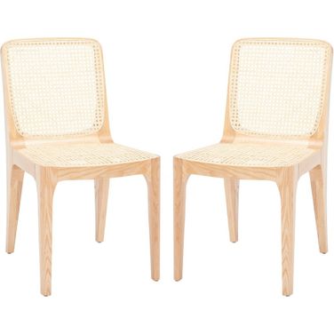 Frank Rattan Dining Chair In Natural