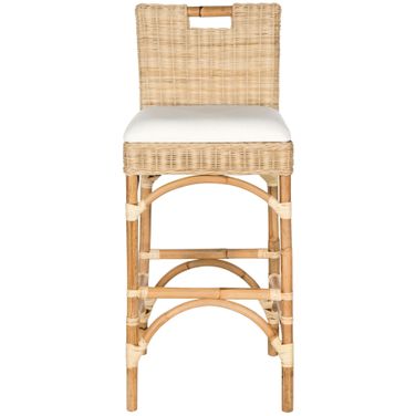 Franklin Natural and Eggshell Bar Stool