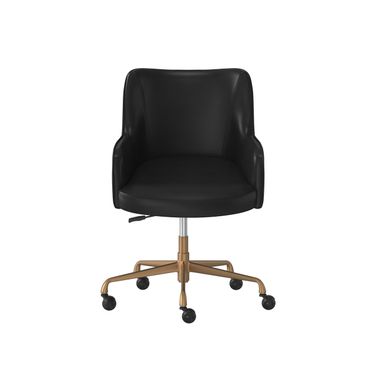 Franklin Office Chair In Vintage Black