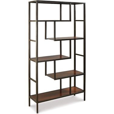 Frankwell Brown and Black Bookcase