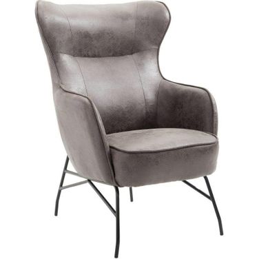 Franky Accent Chair In Badlands Charcoal