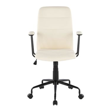 Fredrick Office Chair In Black and Cream