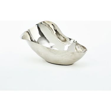 Free Form Small Bowl In Nickel