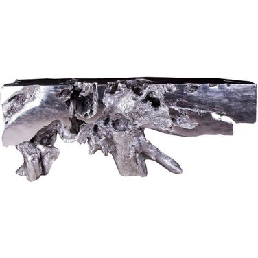 Freeform Console Table In Silver