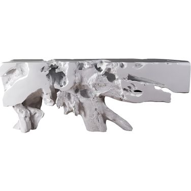 Freeform Console Table In White