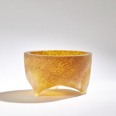 Freeform Tripod Small Bowl In Frosted Irys Gelp