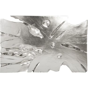 Freeform Wall Art In Silver