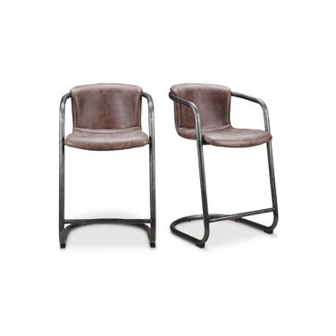 Freeman Brown Counter Stool Set of 2