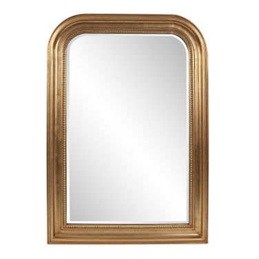French Philippe Vanity Mirror In Antique Gold