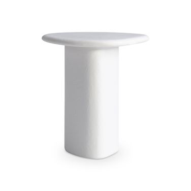 Fresco Outdoor Side Table In White