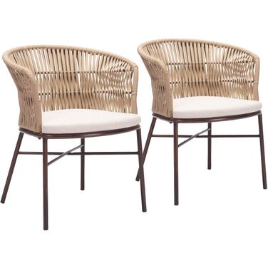 Freycinet Dining Chair Set of 2 In Natural