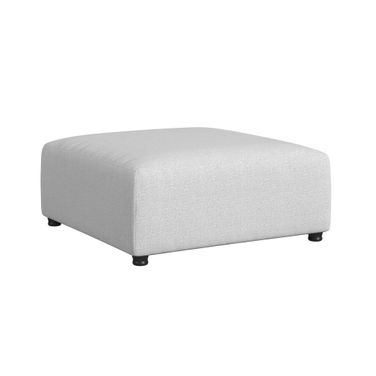 Frida Modular Ottoman In Dark Beige