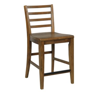 Abode Frisco Counter Height Chair Set of 2 In Warm Brunette